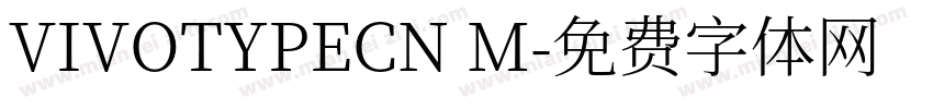VIVOTYPECN M字体转换